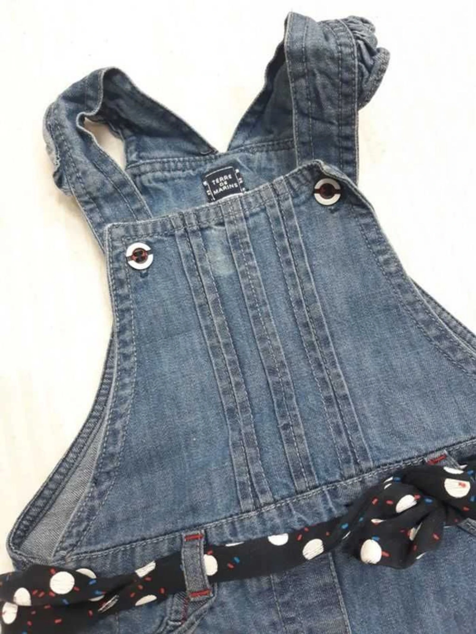 Vestido de mezclilla Terre de Marins 18 meses – photo 3